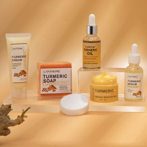 Kit Facial de Cúrcuma GlowRoot™ – Ritual Completo en 5 Pasos